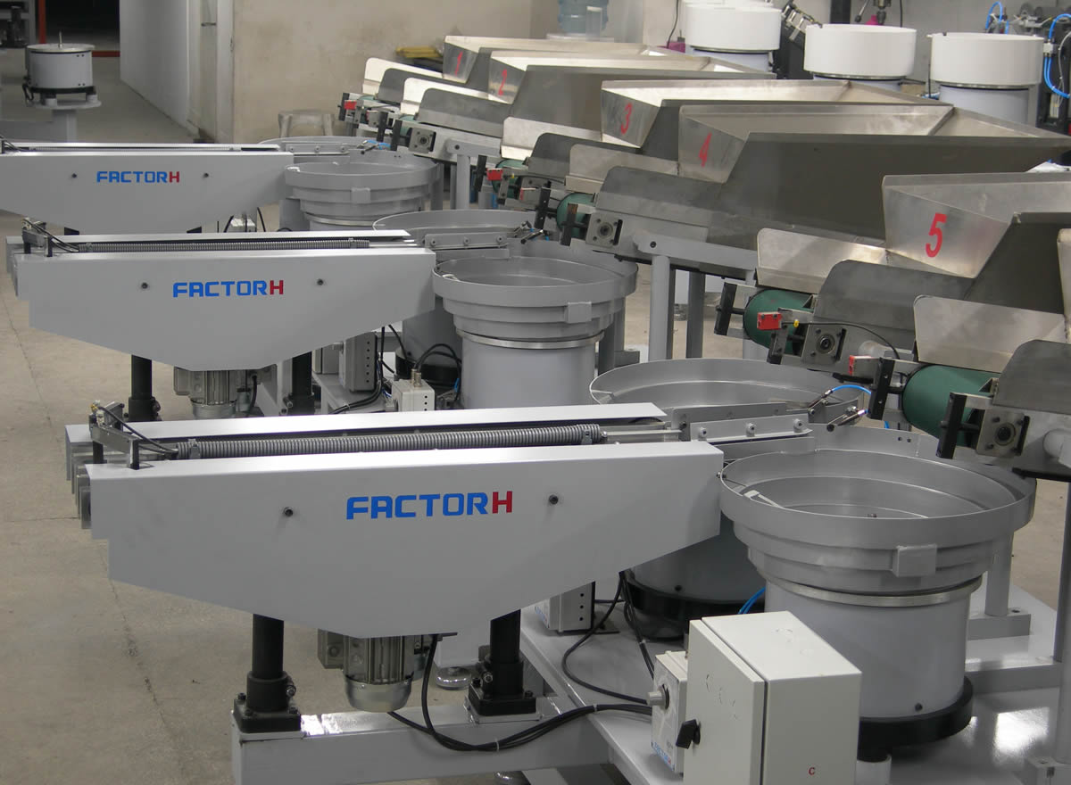 FACTORH Automation - diziciler, vibratörler, makina otomasyon, imalat, üretim çözümleri